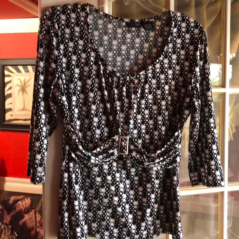 East fifth u neck blouse